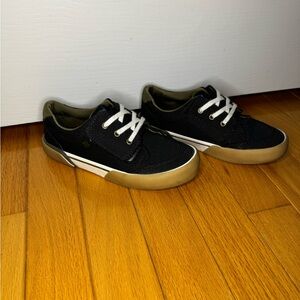 Sperry Harbor Tide - Washable Jr Sneaker Black with velcro